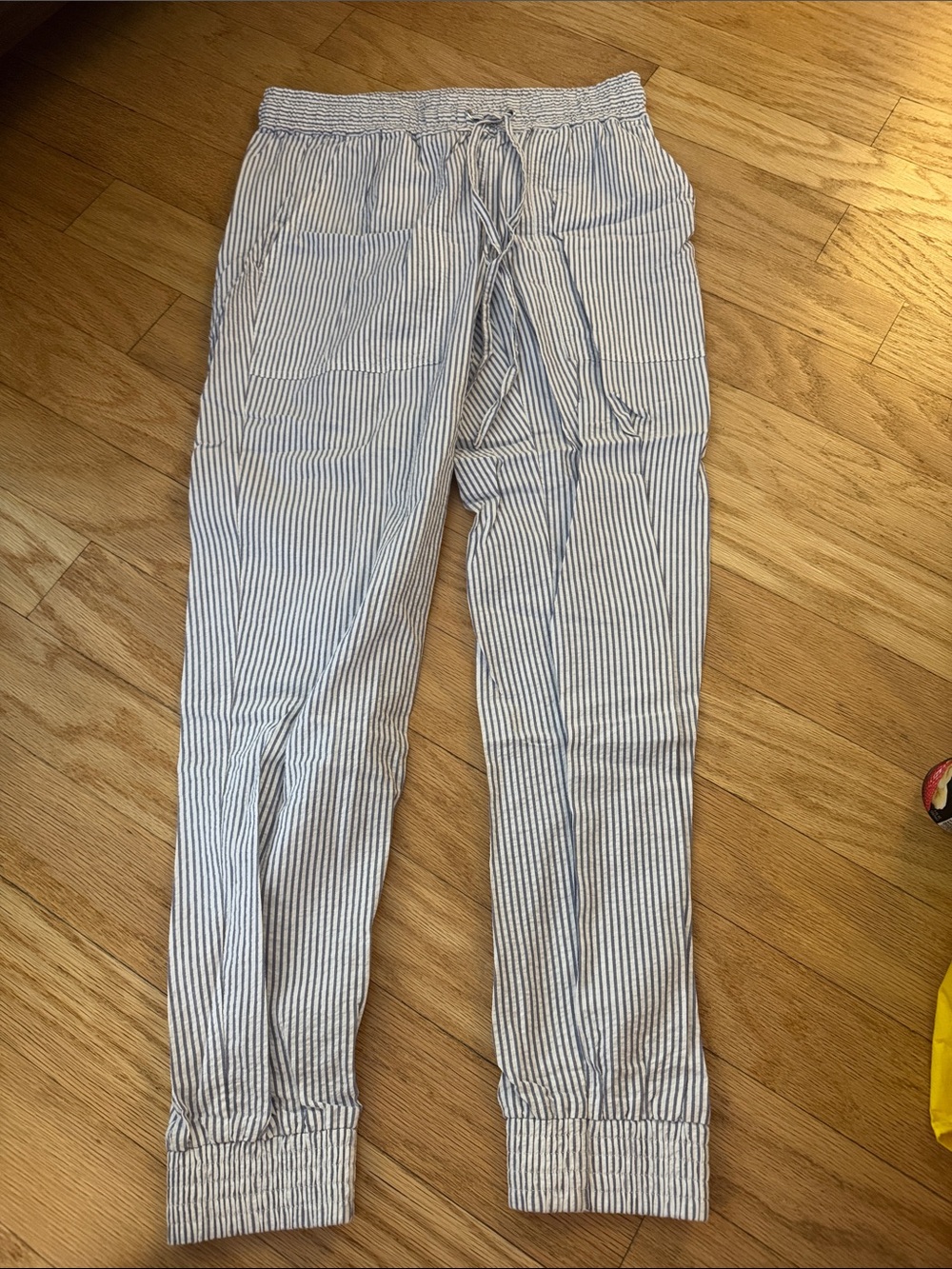 Seersucker Joggers
